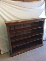 Victorian Open Front Mahogany Bookcase (2 of 3) Victorian Open Front Mahogany Bookcase (2 of 3)