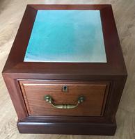 Vintage Solid Mahogany Collectors / Jewellery Drawer