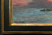 'The Last Throw' Original Signed 1972 Vintage Seascape Oil On Board Painting' (10 of 13) 'The Last Throw' Original Signed 1972 Vintage Seascape Oil On Board Painting' (10 of 13)