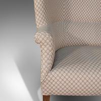 Antique Wing Sofa, English, Settee, Quality, High Back, Mahogany, Edwardian (11 of 12) Antique Wing Sofa, English, Settee, Quality, High Back, Mahogany, Edwardian (11 of 12)