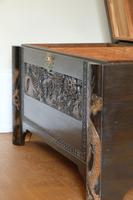 Chinese relief carved camphorwood coffer with an ebonised finish (3 of 23) Chinese relief carved camphorwood coffer with an ebonised finish (3 of 23)