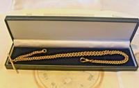 Victorian Pocket Watch Chain 1890s Antique Large 14ct Rose Gold Filled Albert With T Bar (10 of 11) Victorian Pocket Watch Chain 1890s Antique Large 14ct Rose Gold Filled Albert With T Bar (10 of 11)