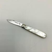 Antique 1905 Sterling Silver Fruit Knife