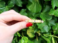 0.18ct Sapphire, Diamond & Pearl, 18ct Yellow Gold Bar Brooch - Antique Victorian c.1890 (2 of 9) 0.18ct Sapphire, Diamond & Pearl, 18ct Yellow Gold Bar Brooch - Antique Victorian c.1890 (2 of 9)