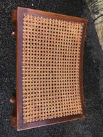 Antique Walnut & Bergere Stool (3 of 6) Antique Walnut & Bergere Stool (3 of 6)