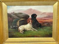 19th Century Oil Painting Sporting "Game Dogs" Signed Robert Cleminson (15 of 48) 19th Century Oil Painting Sporting "Game Dogs" Signed Robert Cleminson (15 of 48)