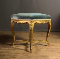 Beautiful French Giltwood Dressing Table Stool (9 of 12) Beautiful French Giltwood Dressing Table Stool (9 of 12)