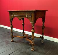 Outstanding William & Mary Style Leather & Stud Bound Country Oak Lowboy Table (8 of 18) Outstanding William & Mary Style Leather & Stud Bound Country Oak Lowboy Table (8 of 18)