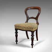 Antique Set of 6 Dining Chairs, English, Walnut, Balloon Back, Victorian c.1850 (2 of 12) Antique Set of 6 Dining Chairs, English, Walnut, Balloon Back, Victorian c.1850 (2 of 12)