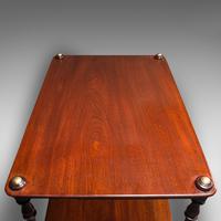 Antique Two Tier Side Table, Mahogany Whatnot, Regency Canterbury, Display Stand (9 of 12) Antique Two Tier Side Table, Mahogany Whatnot, Regency Canterbury, Display Stand (9 of 12)