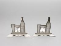 Pair of Edwardian Silver Cocktail Menu Holders by Goldsmiths & Silversmiths, London, 1905 (5 of 10) Pair of Edwardian Silver Cocktail Menu Holders by Goldsmiths & Silversmiths, London, 1905 (5 of 10)