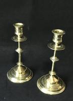 Pair of Arts & Crafts Brass Candlesticks (2 of 5) Pair of Arts & Crafts Brass Candlesticks (2 of 5)
