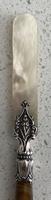 Victorian Agate, Silver & Mother of Pearl Letter Opener (2 of 6) Victorian Agate, Silver & Mother of Pearl Letter Opener (2 of 6)