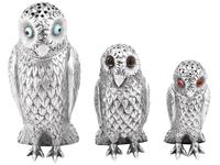Sterling Silver Owl Pepperettes - Antique Victorian (2 of 12) Sterling Silver Owl Pepperettes - Antique Victorian (2 of 12)