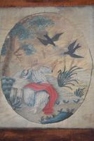 Antique Silk Work Embroidery Picture Elderly Gentleman (10 of 11) Antique Silk Work Embroidery Picture Elderly Gentleman (10 of 11)