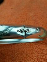Art Nouveau Hallmarked 925 Sterling Silver Bangle Cuff Bracelet Salerno, Italy (9 of 9) Art Nouveau Hallmarked 925 Sterling Silver Bangle Cuff Bracelet Salerno, Italy (9 of 9)