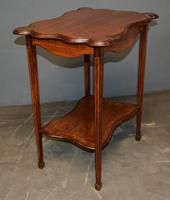 Mahogany Inlaid Occasional Table (4 of 4) Mahogany Inlaid Occasional Table (4 of 4)