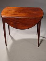 Good George III Period Oval Mahogany Pembroke Table (4 of 6) Good George III Period Oval Mahogany Pembroke Table (4 of 6)