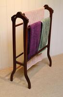 Edwardian Mahogany Towel Rail (6 of 9) Edwardian Mahogany Towel Rail (6 of 9)