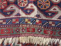 Antique Qashqai Rug 1.47m x 1.04m (13 of 17) Antique Qashqai Rug 1.47m x 1.04m (13 of 17)