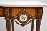 Antique French Marble Top Console Table (11 of 11) Antique French Marble Top Console Table (11 of 11)