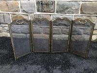 Quality Brass Folding Fire Guard (8 of 9) Quality Brass Folding Fire Guard (8 of 9)