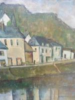 Oil on Canvas Laid on Board by the River Loire Listed Artist John Denahy (4 of 10) Oil on Canvas Laid on Board by the River Loire Listed Artist John Denahy (4 of 10)