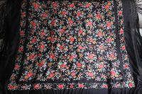 Early 19th Century Chinese Embroidered Silk Piano Shawl (8 of 15) Early 19th Century Chinese Embroidered Silk Piano Shawl (8 of 15)