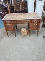 Edwardian Leather Top Desk (3 of 7) Edwardian Leather Top Desk (3 of 7)