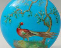 Minton Porcelain Moon Flask William Mussill 1875 Bleu Celeste (2 of 10) Minton Porcelain Moon Flask William Mussill 1875 Bleu Celeste (2 of 10)