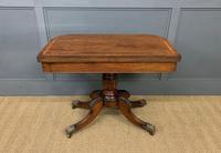 Regency Period Inlaid Rosewood Card Table (7 of 20) Regency Period Inlaid Rosewood Card Table (7 of 20)