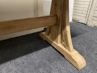 French Oak Farmhouse Trestle Dining Table (10 of 14) French Oak Farmhouse Trestle Dining Table (10 of 14)