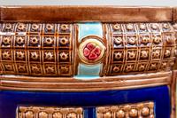 Late 19th Century Large Decorative Floor Standing Majolica Planter (6 of 12) Late 19th Century Large Decorative Floor Standing Majolica Planter (6 of 12)