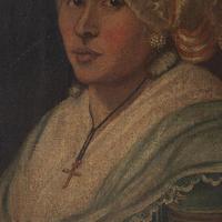 18th-Century French School Portrait of Lady with Bonnet, Oil Painting (7 of 9) 18th-Century French School Portrait of Lady with Bonnet, Oil Painting (7 of 9)