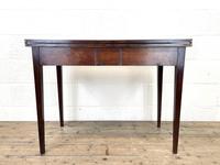 19th Century Mahogany Fold Over Tea Table (12 of 12) 19th Century Mahogany Fold Over Tea Table (12 of 12)