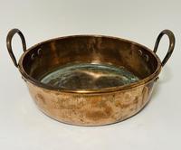 Antique Copper Jam Pan