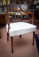 Pair Sheraton Design Carver Chairs (3 of 3) Pair Sheraton Design Carver Chairs (3 of 3)
