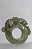 Well Carved Chinese Hard Stone Archers Ring (5 of 6) Well Carved Chinese Hard Stone Archers Ring (5 of 6)