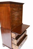 Georgian Chest on Chest Mahogany Antique 1820 (14 of 16) Georgian Chest on Chest Mahogany Antique 1820 (14 of 16)