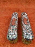 2 x Antique Sterling Silver Hallmarked Clothes Brush 1905 Williams (birmingham) Ltd (7 of 8) 2 x Antique Sterling Silver Hallmarked Clothes Brush 1905 Williams (birmingham) Ltd (7 of 8)