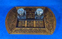 William IV Satinwood & Rosewood Inkstand (10 of 12) William IV Satinwood & Rosewood Inkstand (10 of 12)
