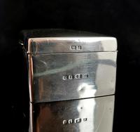 Antique Silver Cigarette Box, Heavy, Edwardian (5 of 13) Antique Silver Cigarette Box, Heavy, Edwardian (5 of 13)