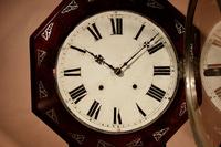 An Interesting Drop Dial American Wall Clock, Second Half 19th century. (10 of 12) An Interesting Drop Dial American Wall Clock, Second Half 19th century. (10 of 12)