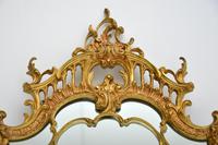 Large Antique Chippendale Style Gilt Brass Mirror (10 of 12) Large Antique Chippendale Style Gilt Brass Mirror (10 of 12)