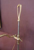 Antique Brass & Steel Rise & Fall Lamp (7 of 7) Antique Brass & Steel Rise & Fall Lamp (7 of 7)