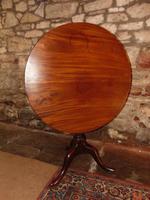 Georgian Cuban Mahogany Tip Top Tripod Table (4 of 6) Georgian Cuban Mahogany Tip Top Tripod Table (4 of 6)