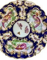 Pair of Porcelain Cabinet Plates in First Period Worcester Design c.1890 (3 of 5) Pair of Porcelain Cabinet Plates in First Period Worcester Design c.1890 (3 of 5)