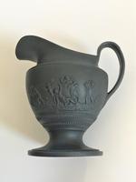 Georgian Black Basalt Helmet Cream Jug (2 of 3) Georgian Black Basalt Helmet Cream Jug (2 of 3)
