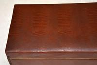 Vintage Faux Crocodile Skin Blanket Chest / Ottoman (5 of 12) Vintage Faux Crocodile Skin Blanket Chest / Ottoman (5 of 12)