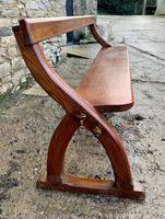Antique Pitch Pine Gothic Style Church Pew Bench (5 of 13) Antique Pitch Pine Gothic Style Church Pew Bench (5 of 13)
